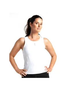 Camiseta Tirantes Rs Padel Match Blanco Mujer | Ofertas de pádel